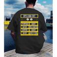 Spelling Bee Halloween Teachers Bee Spelling Competition Men's Back Print T-Shirt, funny gift