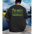 Only Spooky Periodically Halloween Chemistry Teacher Men Women Men's Back Print T-Shirt, funny gift Only Spooky Periodically Halloween Chemistry Teacher Men Women Men's Back Print T-Shirt, funny gift