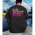 Be Like Subtraction And Make A Difference Math Teacher Men's Back Print T-Shirt, funny gift Be Like Subtraction And Make A Difference Math Teacher Men's Back Print T-Shirt, funny gift