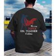 This Is My Super ESL Teacher Costume Lazy Halloween Men's Back Print T-Shirt, funny gift This Is My Super ESL Teacher Costume Lazy Halloween Men's Back Print T-Shirt, funny gift