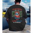 Super Hero Teacher Superheroes In Disguise Men's Back Print T-Shirt, funny gift Super Hero Teacher Superheroes In Disguise Men's Back Print T-Shirt, funny gift