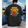 Superhero Teacher Appreciation Teaching Tee Men's Back Print T-Shirt, funny gift Superhero Teacher Appreciation Teaching Tee Men's Back Print T-Shirt, funny gift