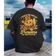 I Teach The Cutest Pumpkins In The Patch Teacher Halloween Men's Back Print T-Shirt, funny gift I Teach The Cutest Pumpkins In The Patch Teacher Halloween Men's Back Print T-Shirt, funny gift