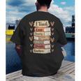 I Teach History Month Black Teacher Melanin Men's Back Print T-Shirt, funny gift I Teach History Month Black Teacher Melanin Men's Back Print T-Shirt, funny gift