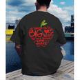 Teacher Day T Shirt Appreciation Day Apple Teach Learn Men's Back Print T-Shirt, funny gift Teacher Day T Shirt Appreciation Day Apple Teach Learn Men's Back Print T-Shirt, funny gift