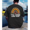 Teacher First Day Of School Y'All Gonna Learn Today Men's Back Print T-Shirt, funny gift Teacher First Day Of School Y'All Gonna Learn Today Men's Back Print T-Shirt, funny gift