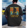A Teacher Like Me Is Hard To Find Bigfoot Teacher Men's Back Print T-Shirt, funny gift