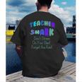 Teacher Shark Don't Stress Do Your Best Forget The Rest Men's Back Print T-Shirt, funny gift Teacher Shark Don't Stress Do Your Best Forget The Rest Men's Back Print T-Shirt, funny gift