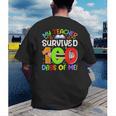 My Teacher Survived 100 Days Of Me 100 Days Of School Men's Back Print T-Shirt, funny gift My Teacher Survived 100 Days Of Me 100 Days Of School Men's Back Print T-Shirt, funny gift