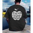 Teacher Of Tiny Humans Preschool Kindergarten Teacher Men's Back Print T-Shirt, funny gift