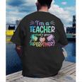 Im A Teacher Whats Your Superpower Teaching Professional Men's Back Print T-Shirt, funny gift Im A Teacher Whats Your Superpower Teaching Professional Men's Back Print T-Shirt, funny gift