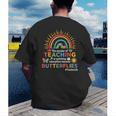 Teacher The Wonder Of Teaching Is Watching Caterpillar Men's Back Print T-Shirt, funny gift