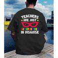 Teachers Are Just Superheroes In Disguise School Men's Back Print T-Shirt, funny gift Teachers Are Just Superheroes In Disguise School Men's Back Print T-Shirt, funny gift