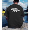 Teachersaurus Like A Normal Teacher Awesome Dinosaur Teacher Men Women Girls Kids Men's Back Print T-Shirt, funny gift