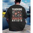 Teaching Future Artists For Art Teachers And Lovers For Men Women Girls Kids Men's Back Print T-Shirt, funny gift Teaching Future Artists For Art Teachers And Lovers For Men Women Girls Kids Men's Back Print T-Shirt, funny gift