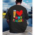 Teens Graduation I Heart My Teachers I Love My Teachers Men's Back Print T-Shirt, funny gift Teens Graduation I Heart My Teachers I Love My Teachers Men's Back Print T-Shirt, funny gift