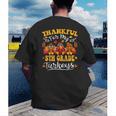 Thankful For My 5th Grade Turkeys Thanksgiving Teacher Fall Men's Back Print T-Shirt, funny gift Thankful For My 5th Grade Turkeys Thanksgiving Teacher Fall Men's Back Print T-Shirt, funny gift