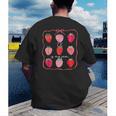 TK Is My Jam Transitional Kindergarten TK Teacher Strawberry Men's Back Print T-Shirt, funny gift