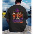Which Witch Is Which Halloween For Women Men English Teacher Men's Back Print T-Shirt, funny gift Which Witch Is Which Halloween For Women Men English Teacher Men's Back Print T-Shirt, funny gift