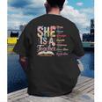 Women Bible Verse Christian Teacher God Says Back To School Men's Back Print T-Shirt, funny gift Women Bible Verse Christian Teacher God Says Back To School Men's Back Print T-Shirt, funny gift