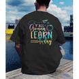 Y'All Gonna Learn Today Back To School Teacher Kids Men's Back Print T-Shirt, funny gift Y'All Gonna Learn Today Back To School Teacher Kids Men's Back Print T-Shirt, funny gift