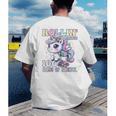 100 Days Of School Girls Teacher 100th Day Unicorn Outfit Men's Back Print T-Shirt, funny gift 100 Days Of School Girls Teacher 100th Day Unicorn Outfit Men's Back Print T-Shirt, funny gift