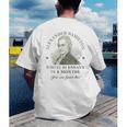 Alexander Hamilton Wrote 51 Essays In 6 Months Teacher Quote Men's Back Print T-Shirt, funny gift