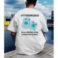 Biology T Shirts Science Biology Teacher Idea Men's Back Print T-Shirt, funny gift