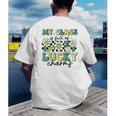 My Class Is Full Of Lucky Charms St Patricks Day Teacher Men's Back Print T-Shirt, funny gift