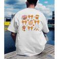 Coquette Bow Teacher Thanksgiving Fall Autumn Girls Women Men's Back Print T-Shirt, funny gift Coquette Bow Teacher Thanksgiving Fall Autumn Girls Women Men's Back Print T-Shirt, funny gift