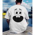 Creepy Carrots Face Teacher Halloween Costume Matching Men's Back Print T-Shirt, funny gift Creepy Carrots Face Teacher Halloween Costume Matching Men's Back Print T-Shirt, funny gift