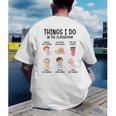 Daycare Preschool Infant Teacher Thing I Do In The Classroom Men's Back Print T-Shirt, funny gift Daycare Preschool Infant Teacher Thing I Do In The Classroom Men's Back Print T-Shirt, funny gift