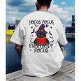 Hocus Pocus Everybody Focus Halloween Teacher For Men Women Men's Back Print T-Shirt, funny gift Hocus Pocus Everybody Focus Halloween Teacher For Men Women Men's Back Print T-Shirt, funny gift