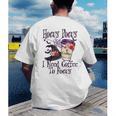 Hocus Pocus I Need Coffee To Focus Halloween Teacher Men's Back Print T-Shirt, funny gift Hocus Pocus I Need Coffee To Focus Halloween Teacher Men's Back Print T-Shirt, funny gift