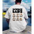 Labrador Retriever Science Labs Dog Lover Teacher Men's Back Print T-Shirt, funny gift Labrador Retriever Science Labs Dog Lover Teacher Men's Back Print T-Shirt, funny gift