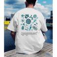 Microbiology Teacher Science Instructor Tee Shirt For Men Women Men's Back Print T-Shirt, funny gift