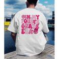 Pink Fourth Grade Era 4th Back To School Grade Teacher Men's Back Print T-Shirt, funny gift Pink Fourth Grade Era 4th Back To School Grade Teacher Men's Back Print T-Shirt, funny gift