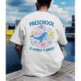Preschool Is Whale-y Great Preschool Teacher Men's Back Print T-Shirt, funny gift Preschool Is Whale-y Great Preschool Teacher Men's Back Print T-Shirt, funny gift