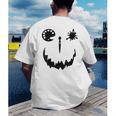 Pumpkin Artist Halloween Art Teacher Men's Back Print T-Shirt, funny gift Pumpkin Artist Halloween Art Teacher Men's Back Print T-Shirt, funny gift
