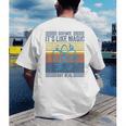 Science It's Like Magic But Real Science Teacher Geek Nerd Men's Back Print T-Shirt, funny gift Science It's Like Magic But Real Science Teacher Geek Nerd Men's Back Print T-Shirt, funny gift