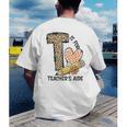 T Is For Teacher’s Aide Back To First Day Of School Leopard Men Women Girls Kids Men's Back Print T-Shirt, funny gift T Is For Teacher’s Aide Back To First Day Of School Leopard Men Women Girls Kids Men's Back Print T-Shirt, funny gift