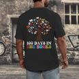 100 Days In The Books Reading Teacher 100th Day Of School Men's Back Print T-Shirt, funny design 100 Days In The Books Reading Teacher 100th Day Of School Men's Back Print T-Shirt, funny design