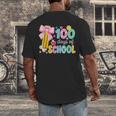 100 Days Of School Preppy 100th Day Of School Teachers Girls Men's Back Print T-Shirt, funny design