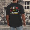 1st First Grade Squad Student Teacher Back To School Men's Back Print T-Shirt, funny design 1st First Grade Squad Student Teacher Back To School Men's Back Print T-Shirt, funny design