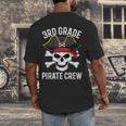 3rd Grade Pirate Crew Halloween Costume Student Teacher Men's Back Print T-Shirt, funny design 3rd Grade Pirate Crew Halloween Costume Student Teacher Men's Back Print T-Shirt, funny design