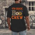 4th Grade Boo Crew Teacher Student Halloween Men's Back Print T-Shirt, funny design 4th Grade Boo Crew Teacher Student Halloween Men's Back Print T-Shirt, funny design