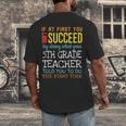 5th Grade Teacher Appreciation Men's Back Print T-Shirt, funny design 5th Grade Teacher Appreciation Men's Back Print T-Shirt, funny design