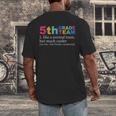 5th Grade Team Like A Normal Team But Much Cooler Teacher Men's Back Print T-Shirt, funny design 5th Grade Team Like A Normal Team But Much Cooler Teacher Men's Back Print T-Shirt, funny design