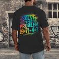 67 Meme PEMDAS Elementary Math Teacher Six Seven Men's Back Print T-Shirt, funny design 67 Meme PEMDAS Elementary Math Teacher Six Seven Men's Back Print T-Shirt, funny design