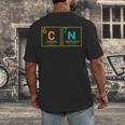 67 Meme Six Seven Teacher Science Periodic Table Men's Back Print T-Shirt, funny design 67 Meme Six Seven Teacher Science Periodic Table Men's Back Print T-Shirt, funny design